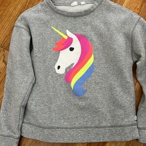 GAP girls unicorn sweatshirt. EUC Sz XL (12)